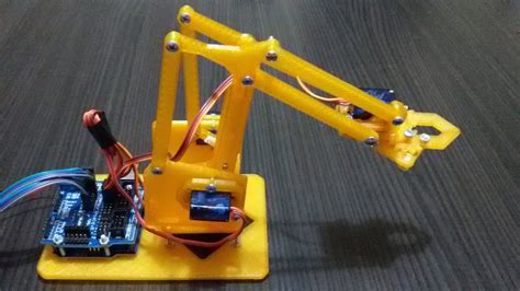 robot kol yapımı malzemeleri